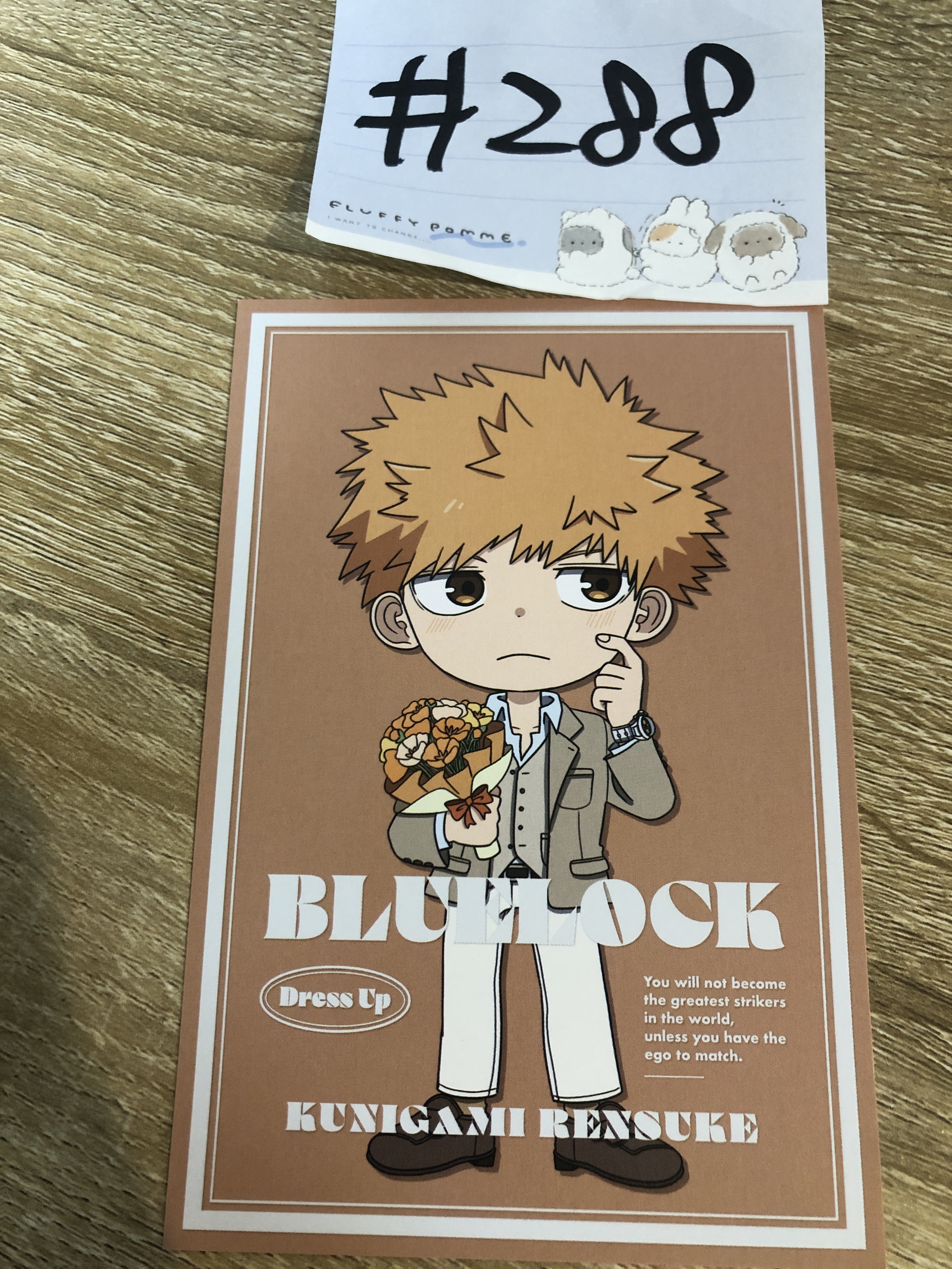 BlueLock 國神 明信片#288