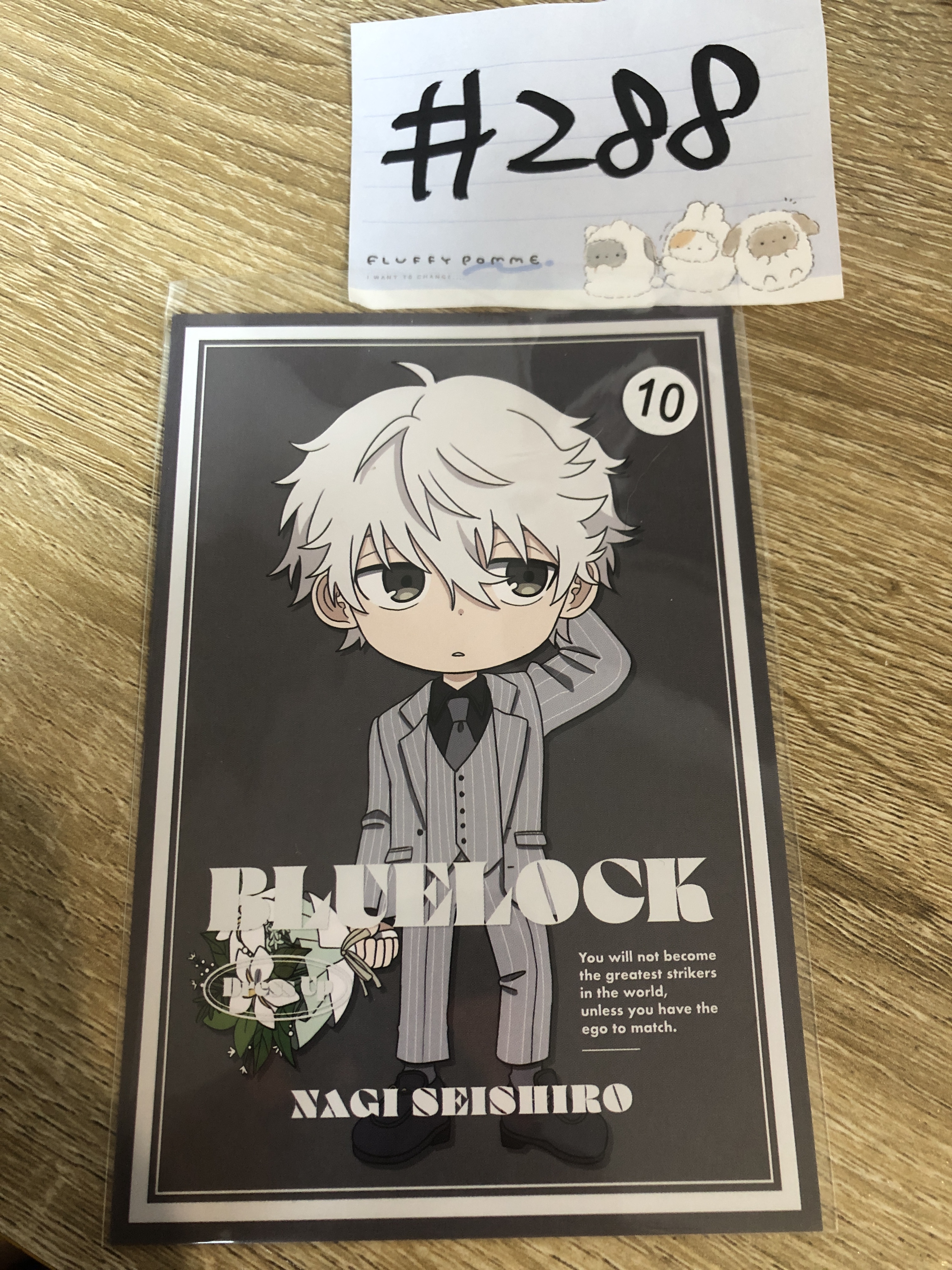 BlueLock 凪誠士郎 明信片#288