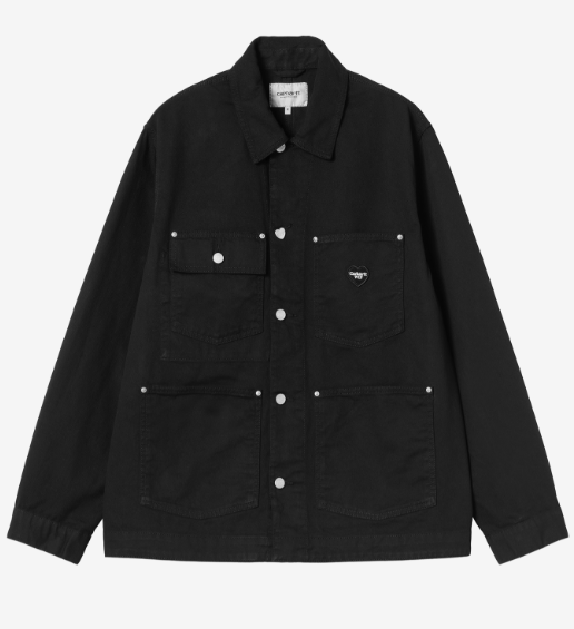 CarharttWip  水洗黑色襯衫  JUN25