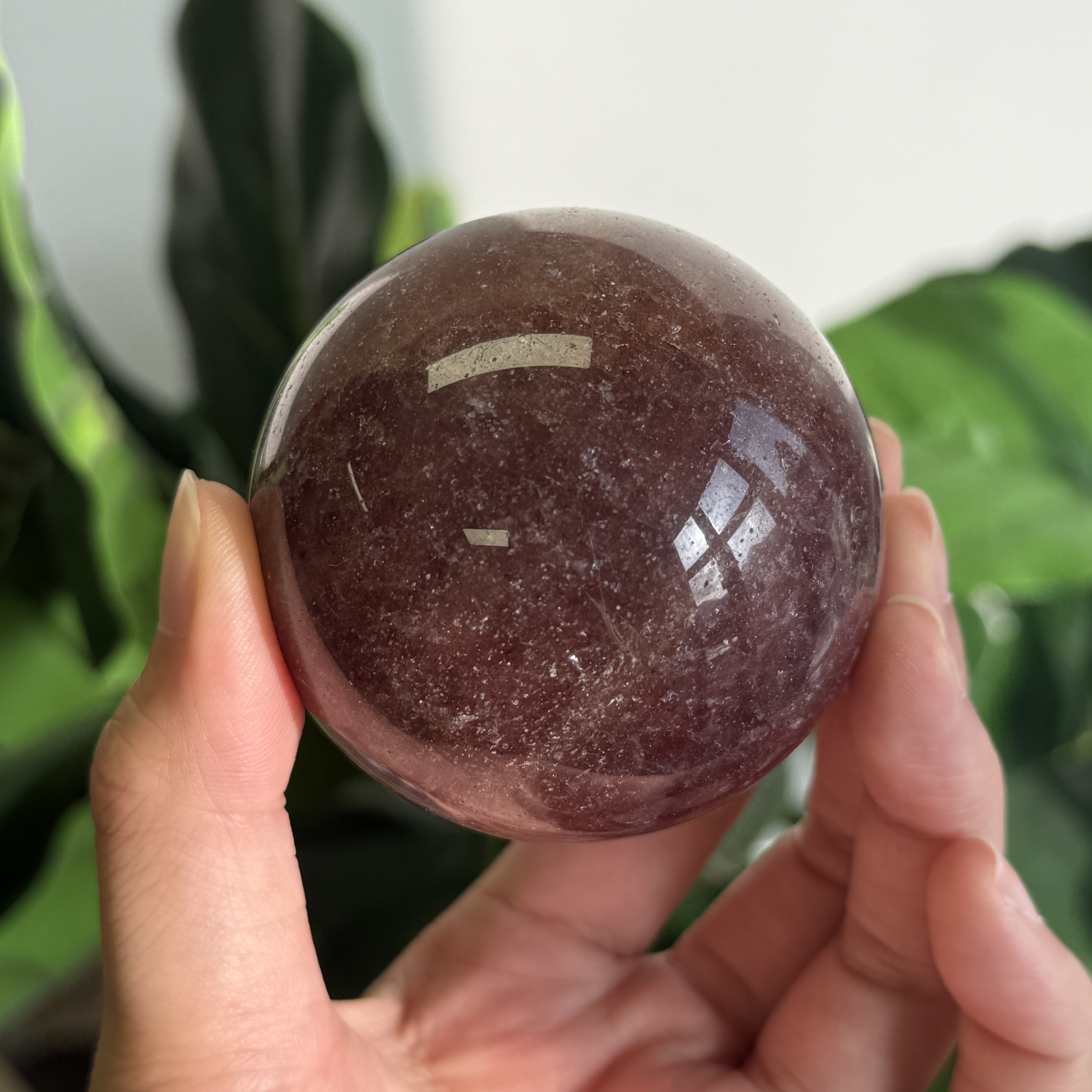 草莓晶球 6.2cm SQ1572