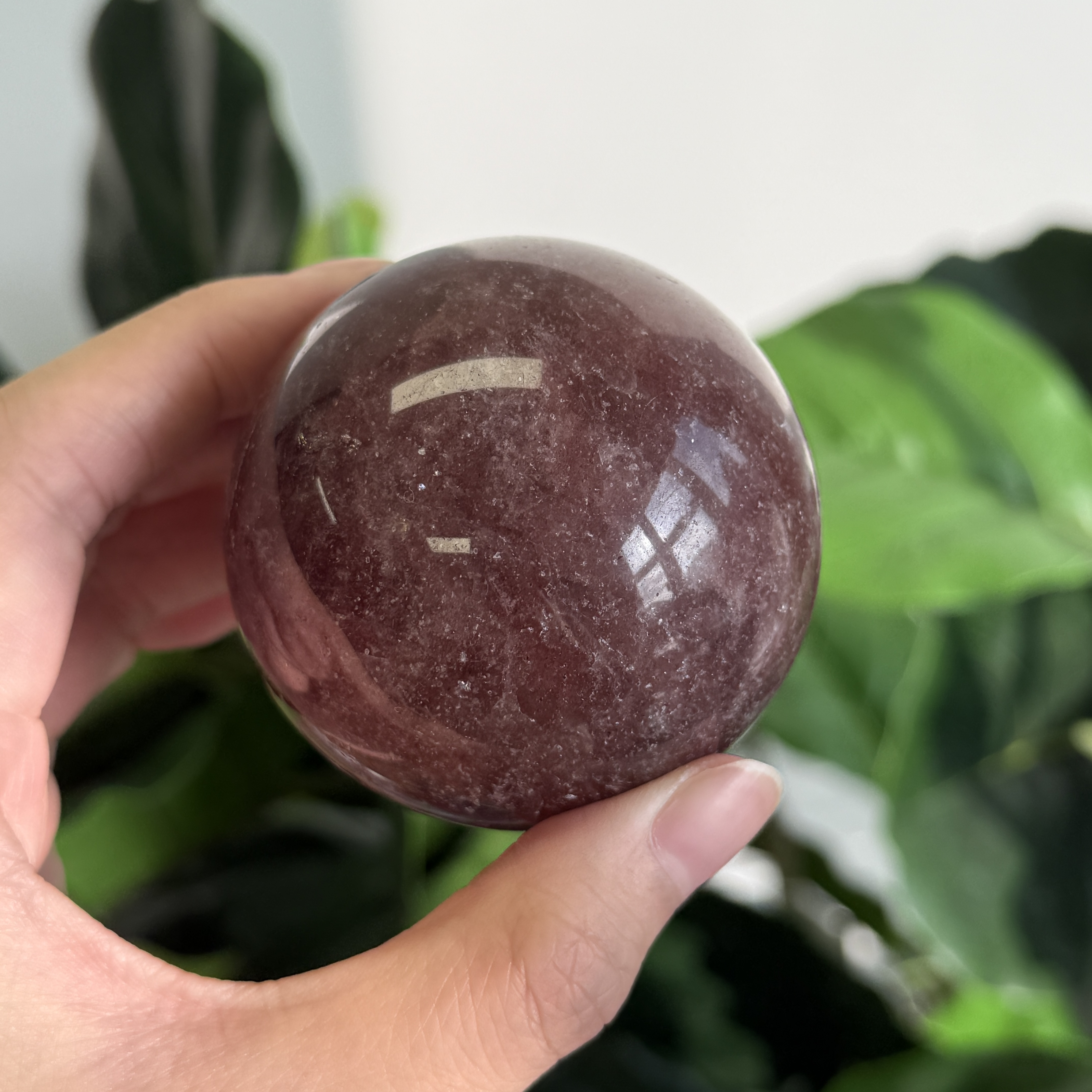 草莓晶球 6.2cm SQ1572