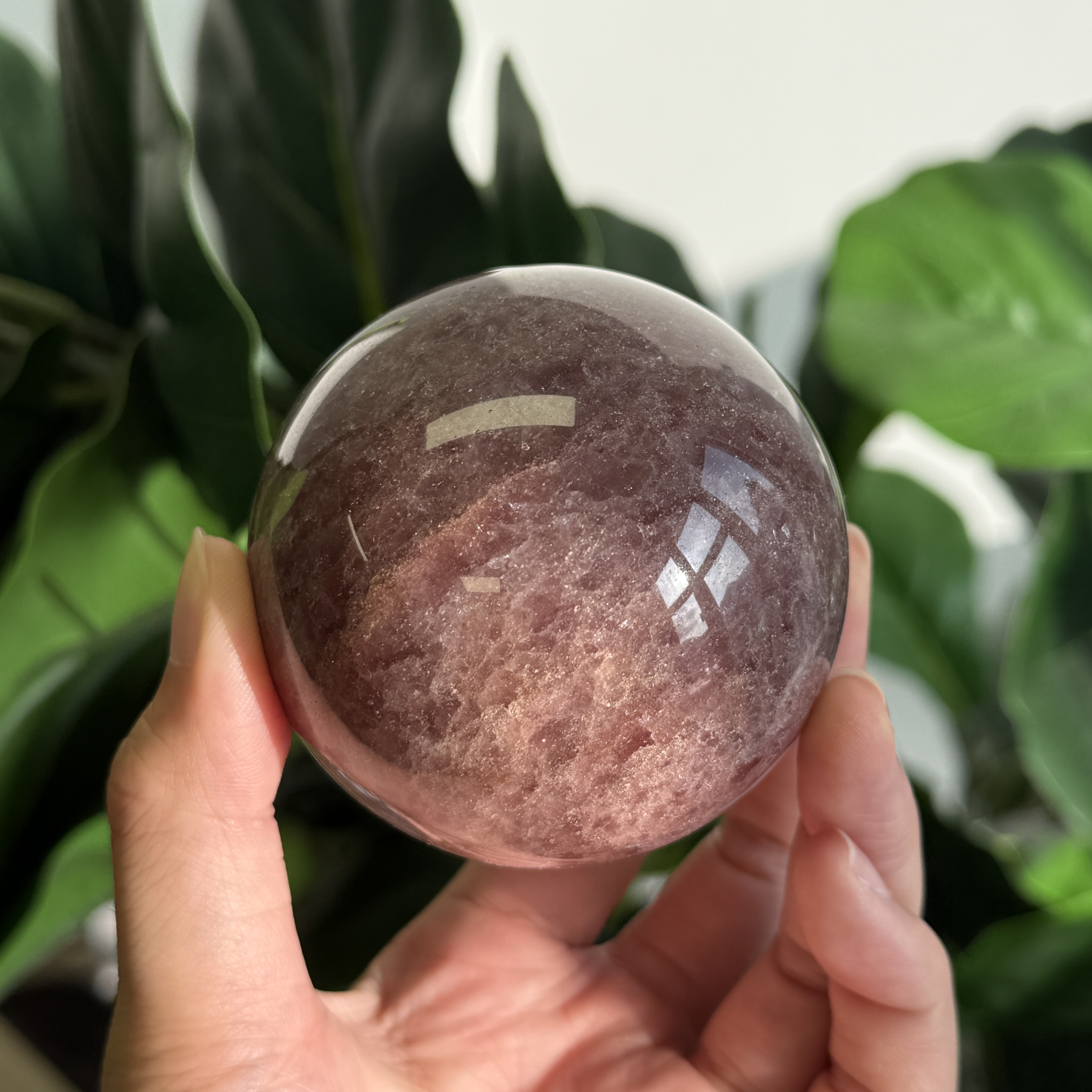 草莓晶球 6.8cm SQ1570