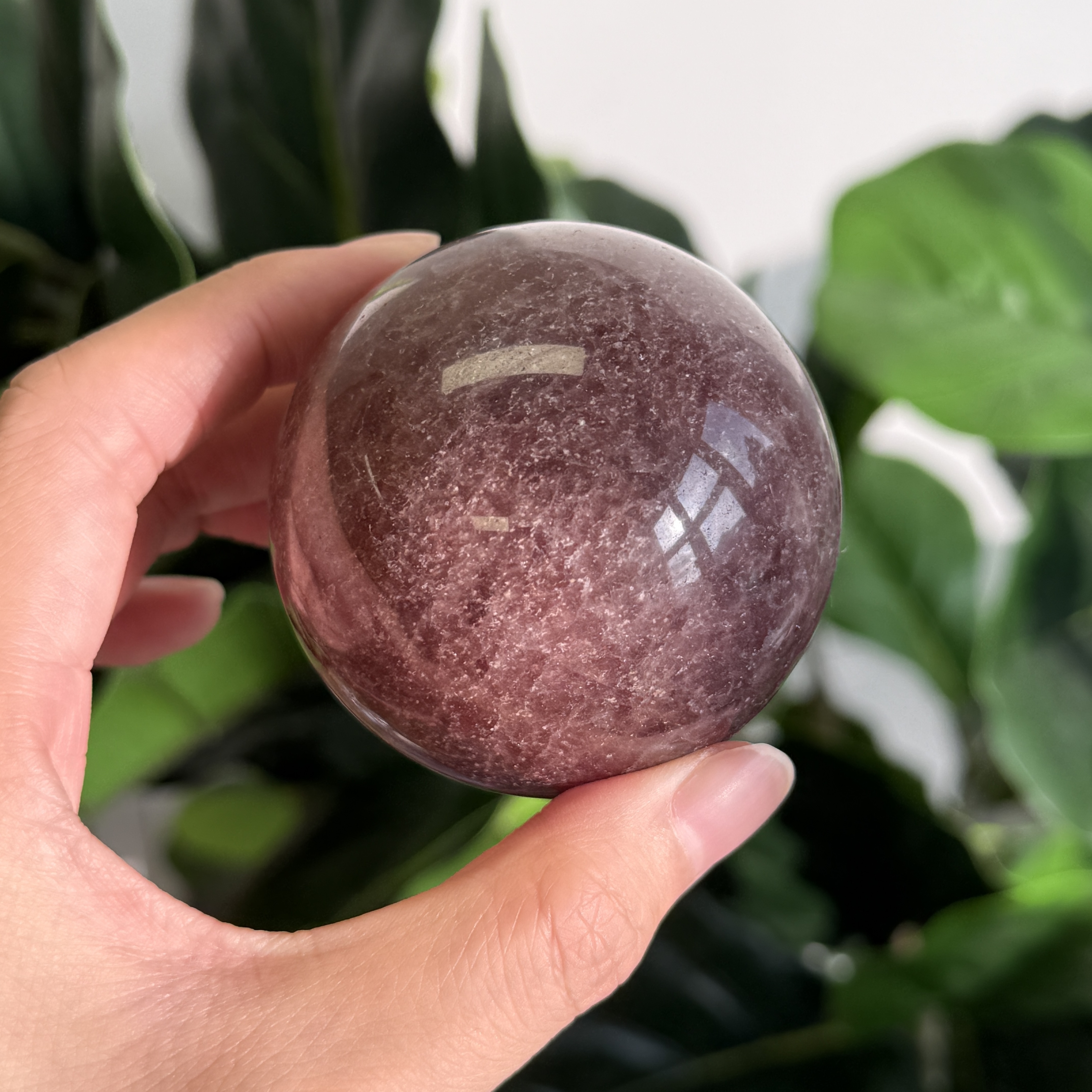 草莓晶球 6.2cm SQ1567