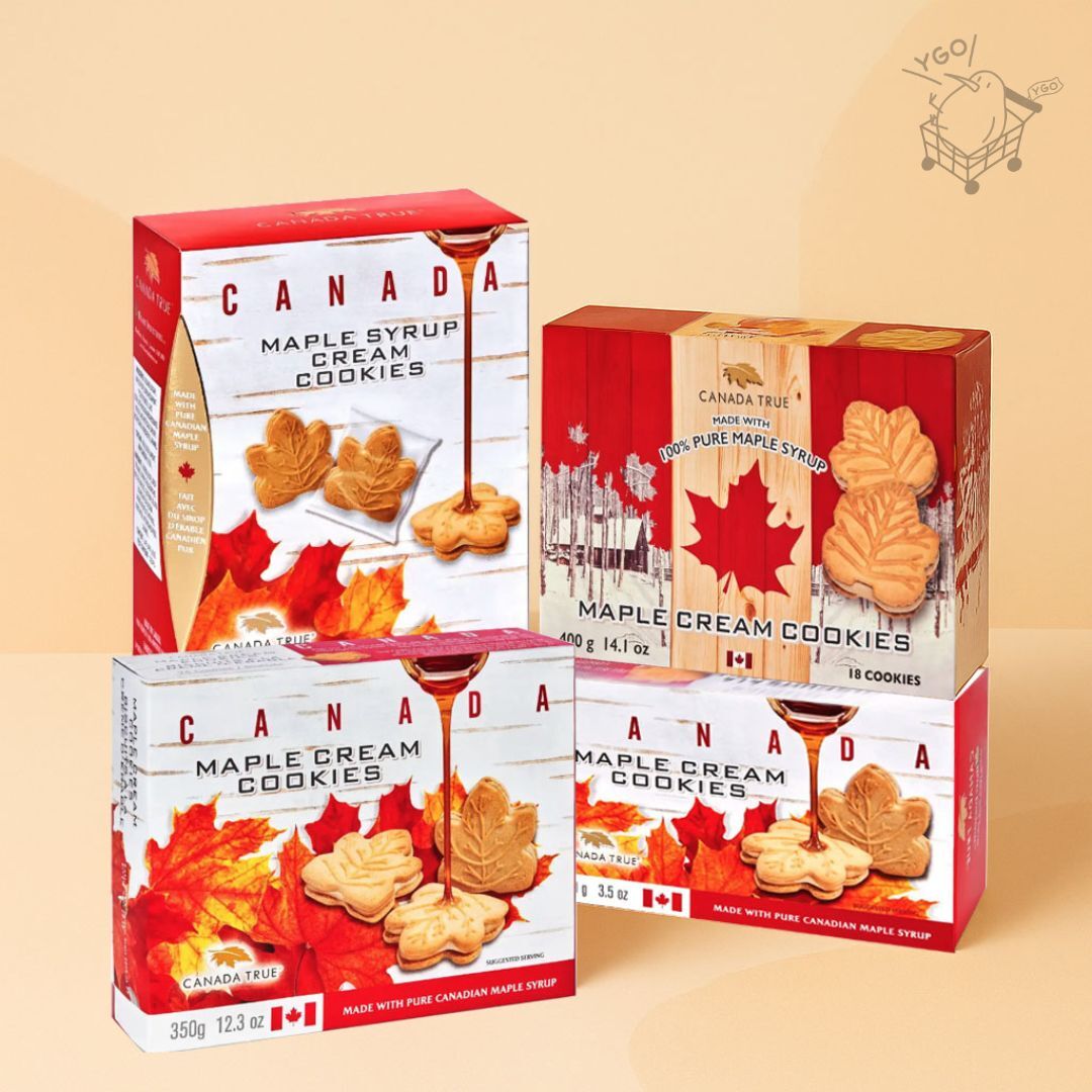 Canada True 楓糖夾心餅乾系列 - 多種包裝規格