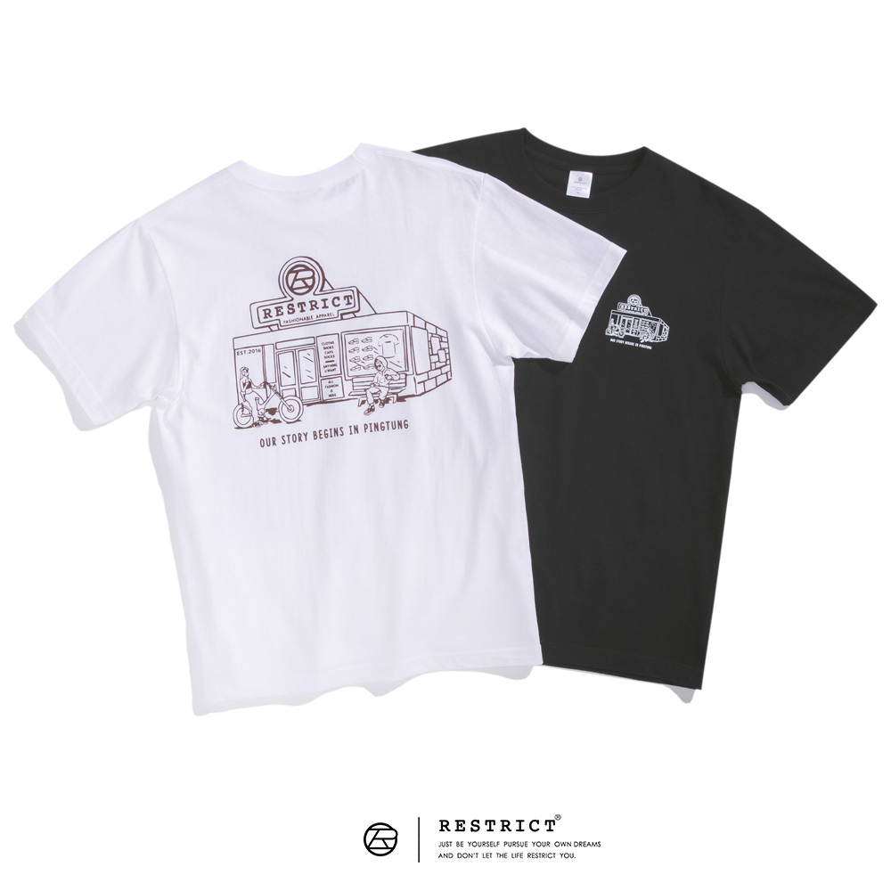 RESTRICT® MADE 美式瑞斯特商店短TEE