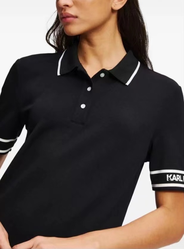 Karl 老佛爺 黑色Polo 連身裙 女款
