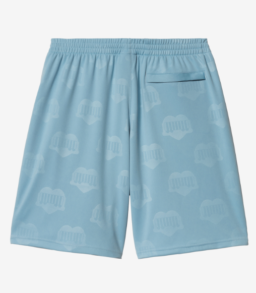 CarharttWip  HARTT'S 足球短褲  提花 藍色  JUN25
