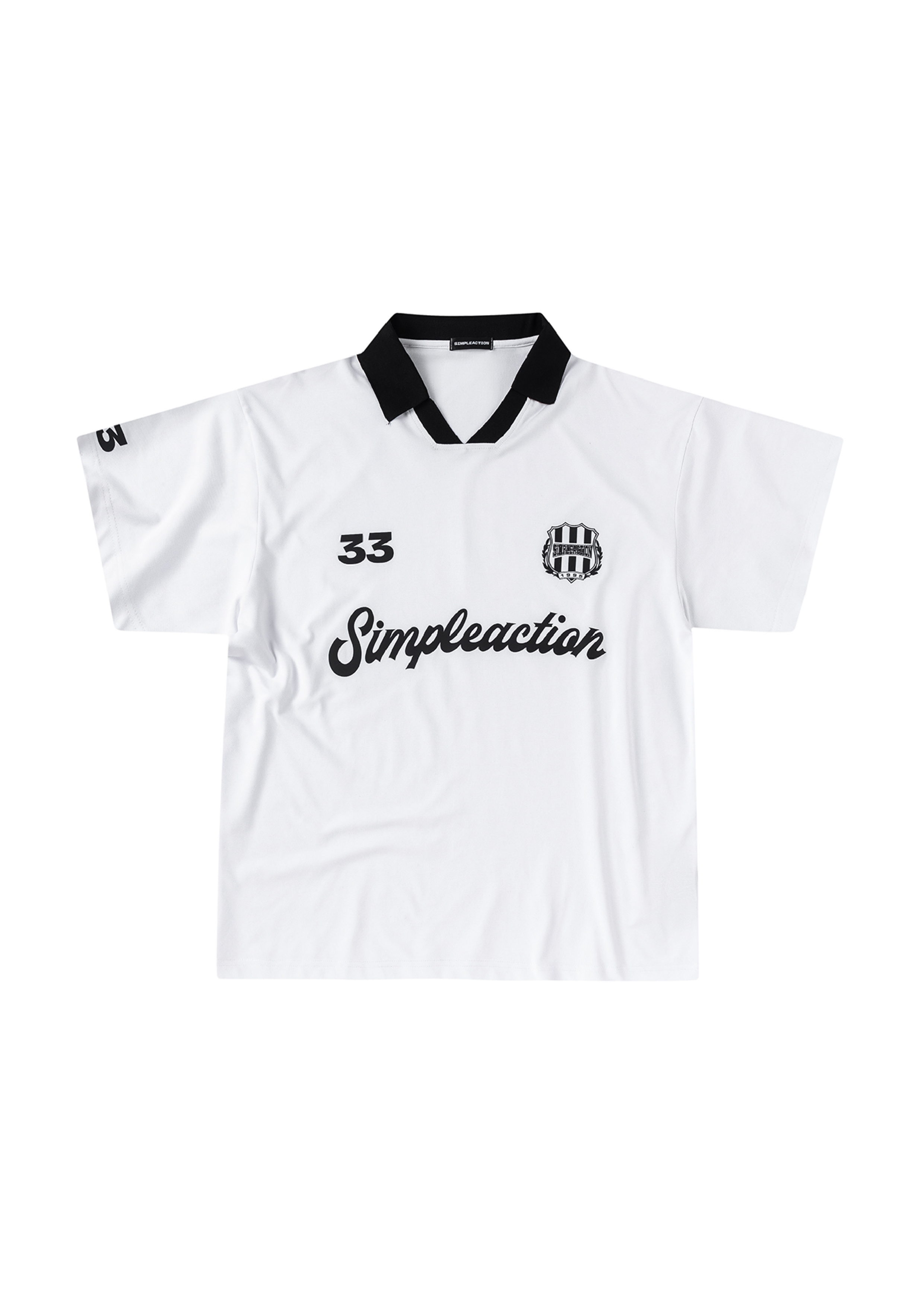 - simpleaction -  " Unruly系列" 参三來遲翻領短袖上衣