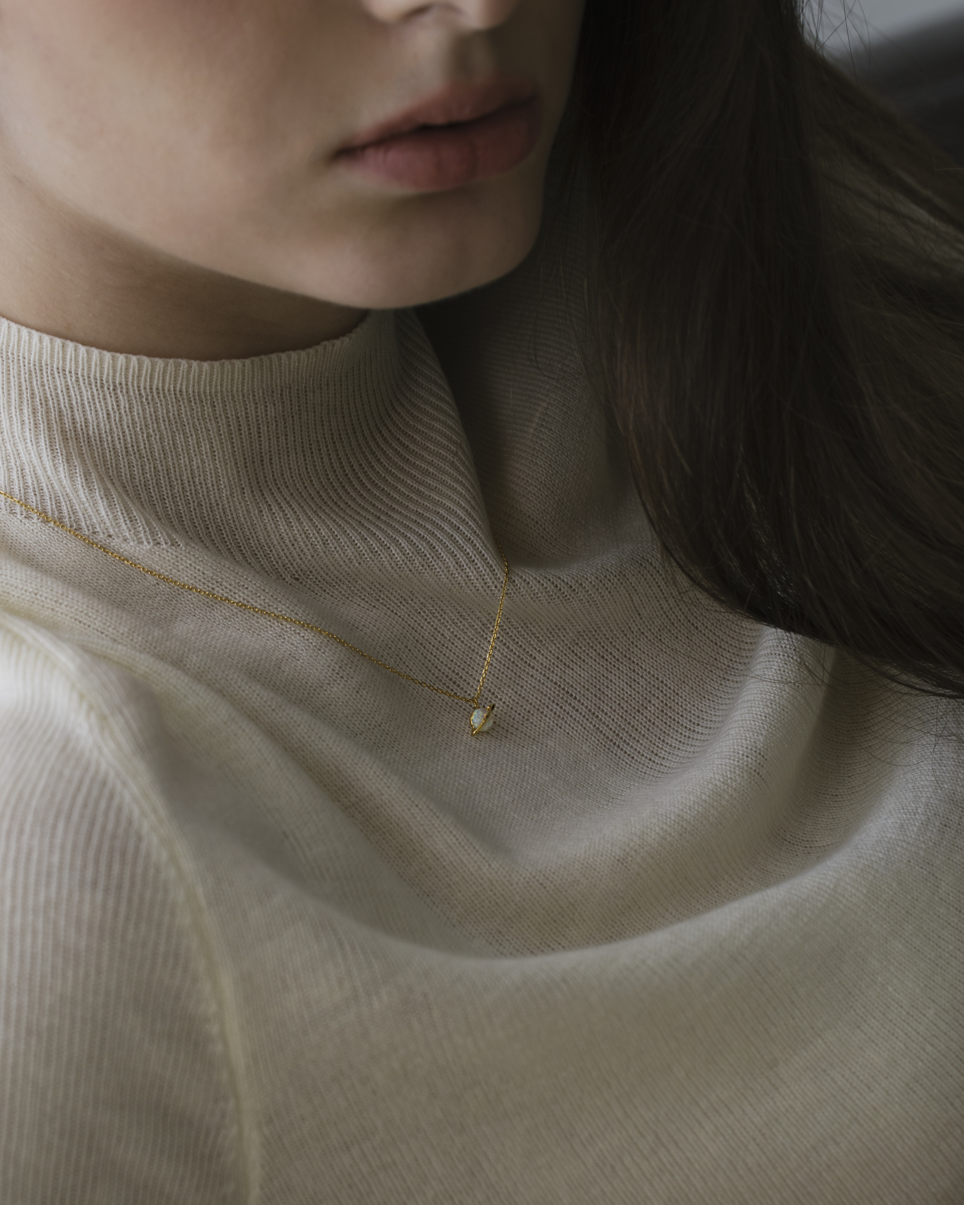 遊彩光譜土星 項鍊