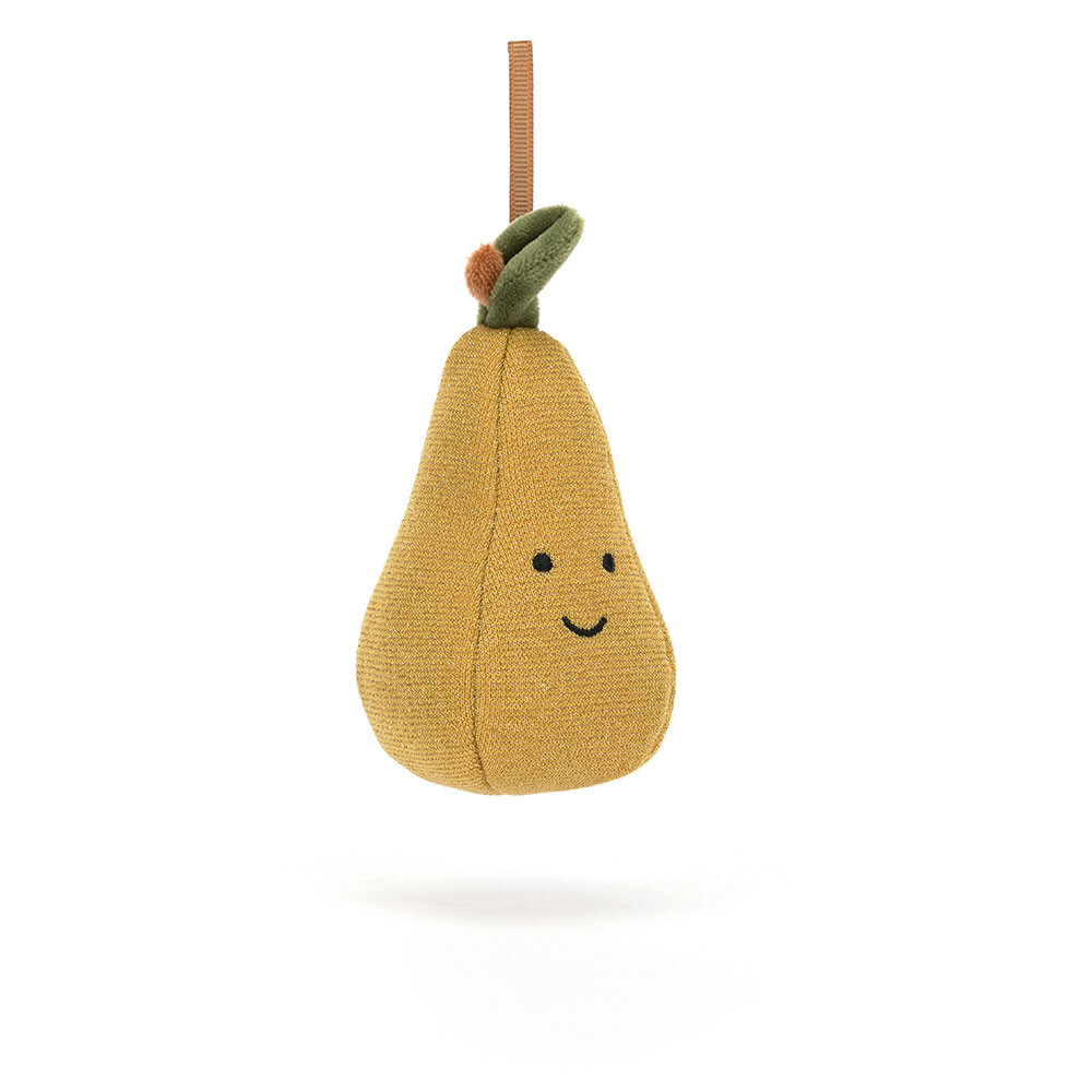 JELLYCAT 聖誕金梨掛飾Festive Folly Pear Decoration