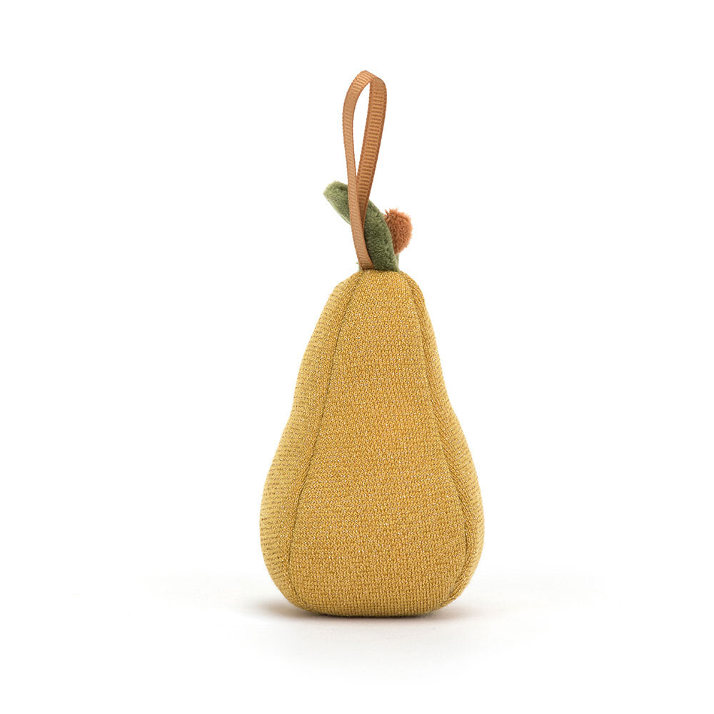 JELLYCAT 聖誕金梨掛飾Festive Folly Pear Decoration