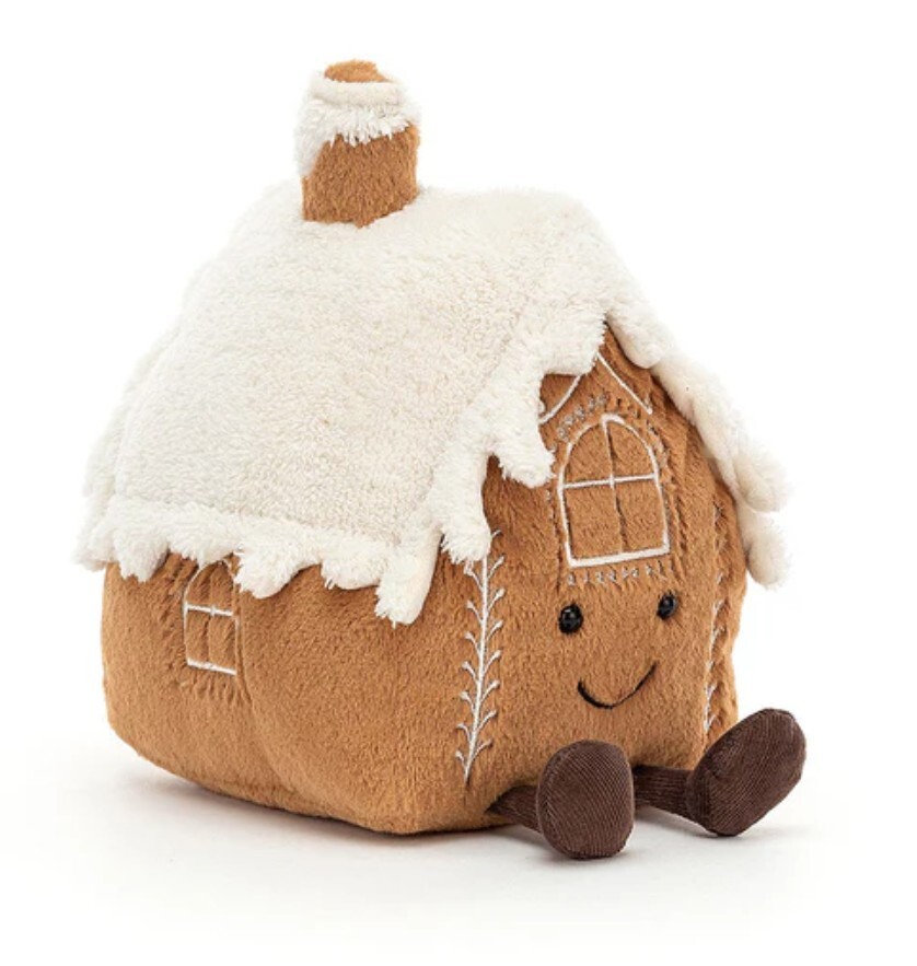 JELLYCAT 聖誕白雪薑餅屋 Amuseables Gingerbread House