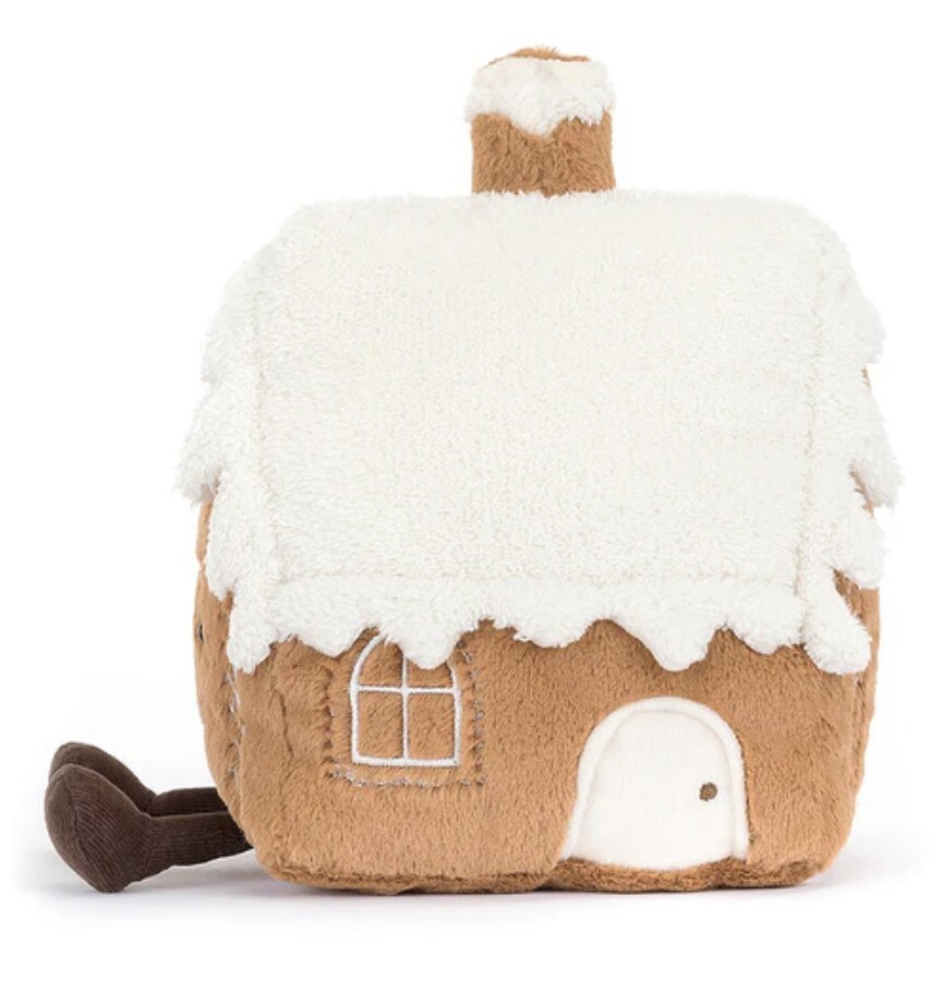 JELLYCAT 聖誕白雪薑餅屋 Amuseables Gingerbread House