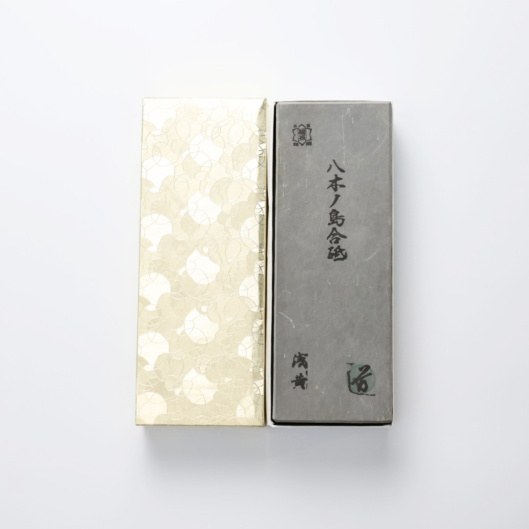 八木嶋合砥 淺黃 天然砥石 三十型