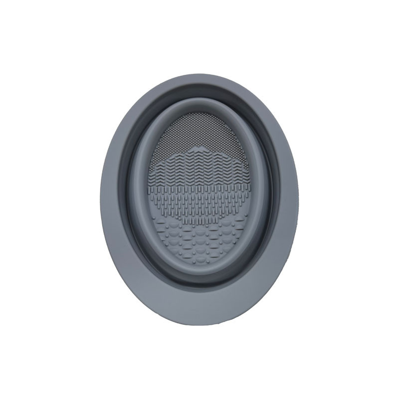 矽膠刷具清潔盤/可折疊式