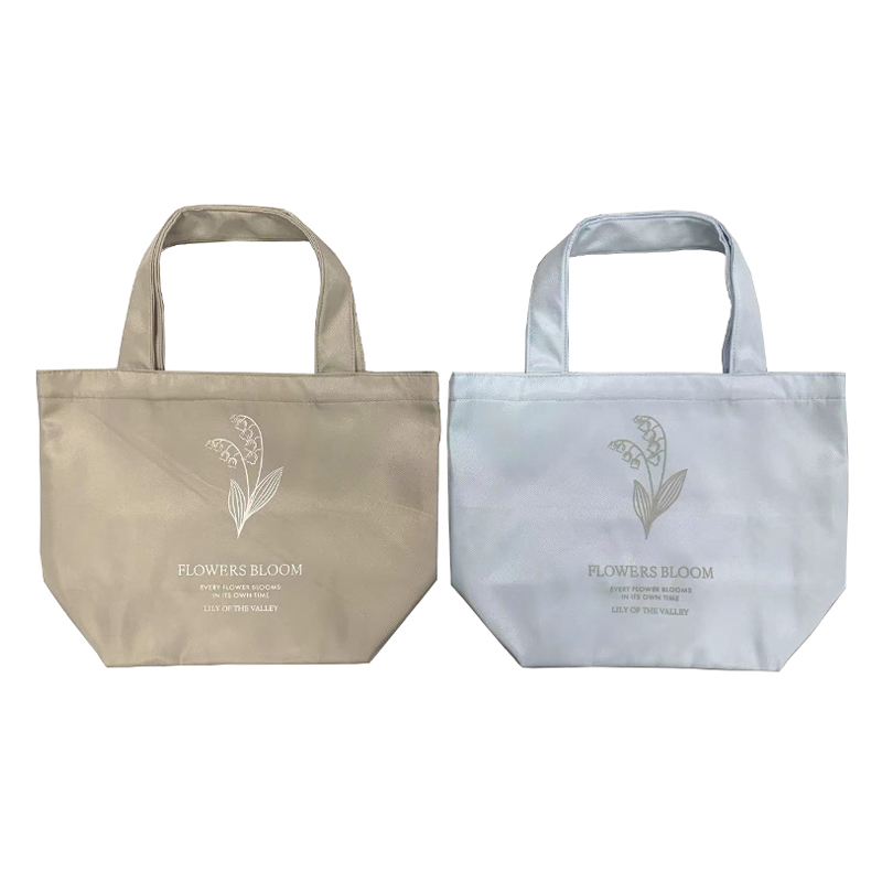 手提袋/花朵 舟型 19x22x11.5cm