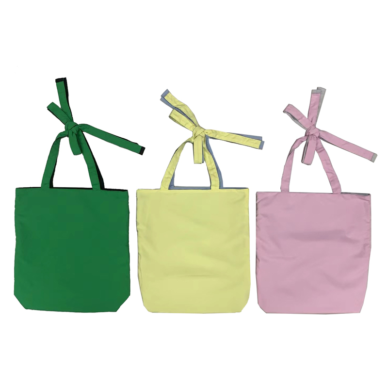 手提袋/蝴蝶結手提把 27×35×8cm