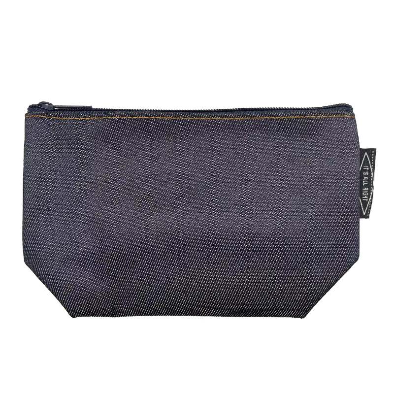 小物收納袋/牛仔風 13.5×12×6.5cm