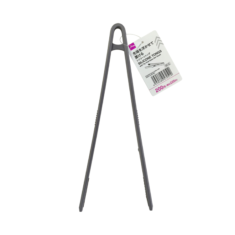 料理夾/不沾頭矽膠 26.6×2.5×6.8cm