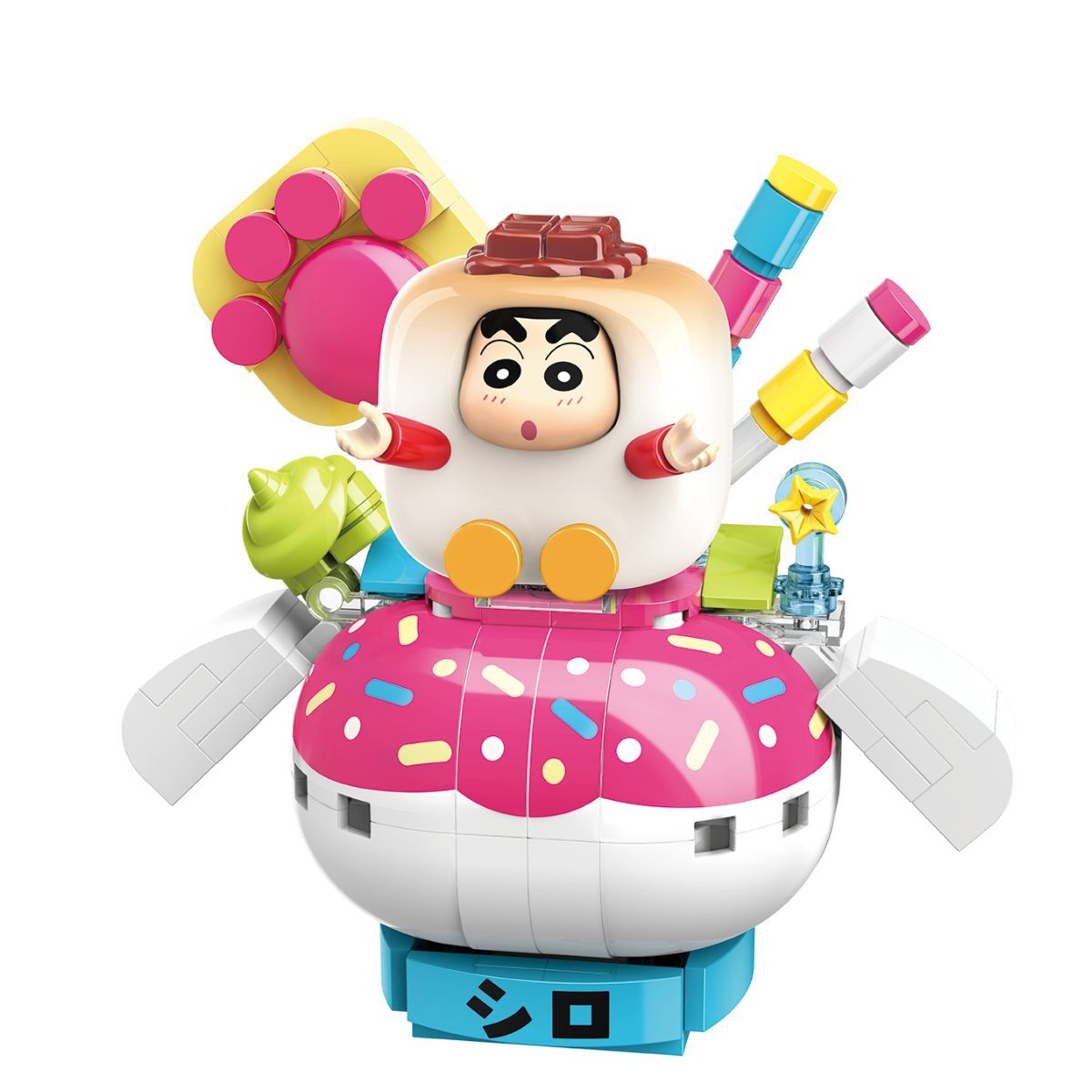 Shinchan Shiro Marshmallow