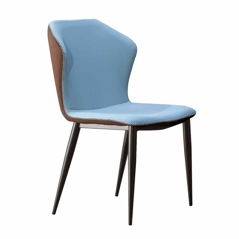 安德洛工業風布面餐椅/單椅/休閒椅/洽談椅/商務椅(兩色可選)