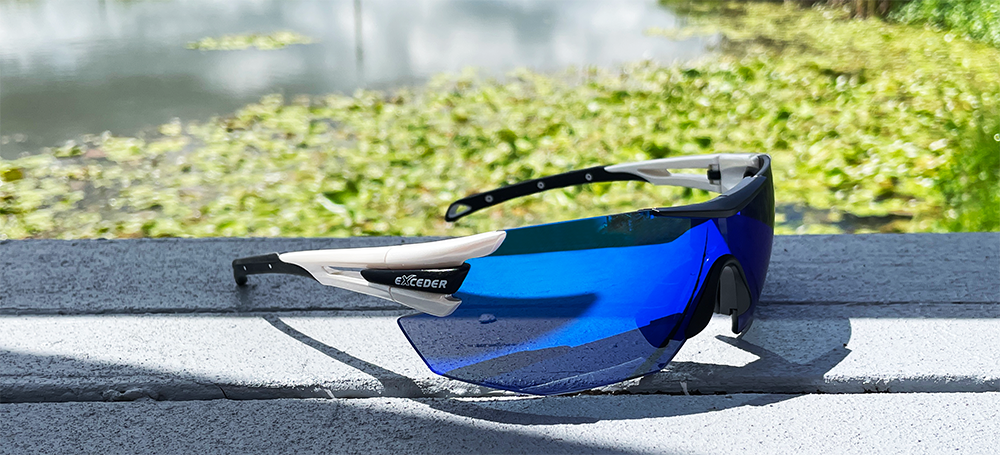 珍珠白運動眼鏡