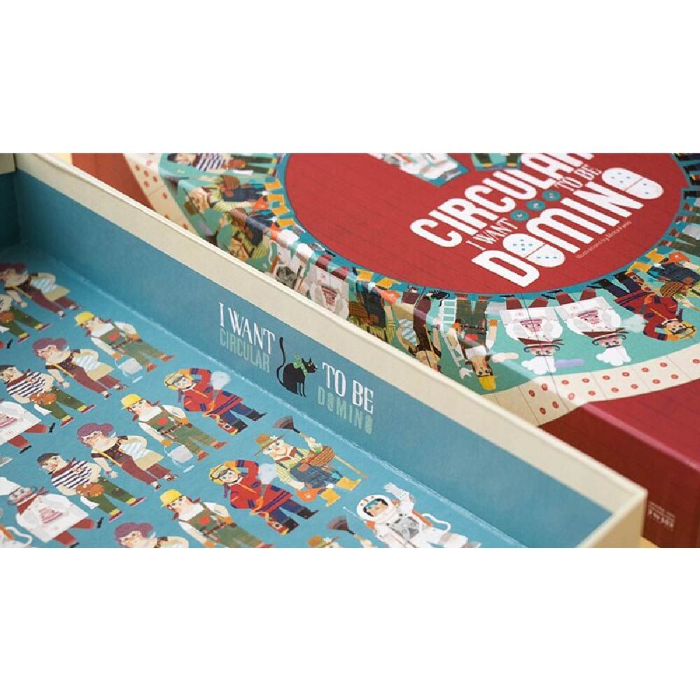 好萩家居，Londji職業角色圓形骨牌遊戲，重於藝術、遊戲和玩具，老少咸宜都適合玩的原創玩具