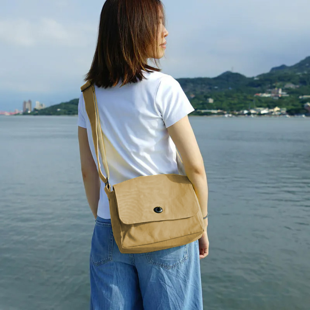 May  蘑菇經典小書包 褐土