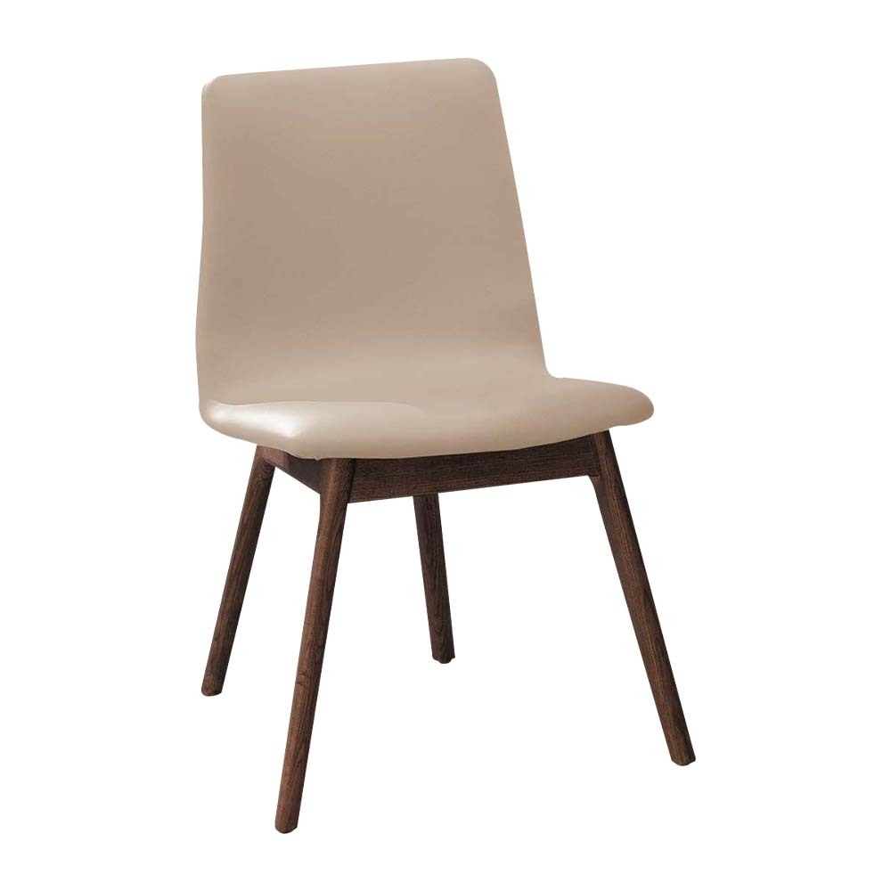 陶德皮革實木餐椅/單椅/休閒椅/洽談椅/商務椅(四色可選)