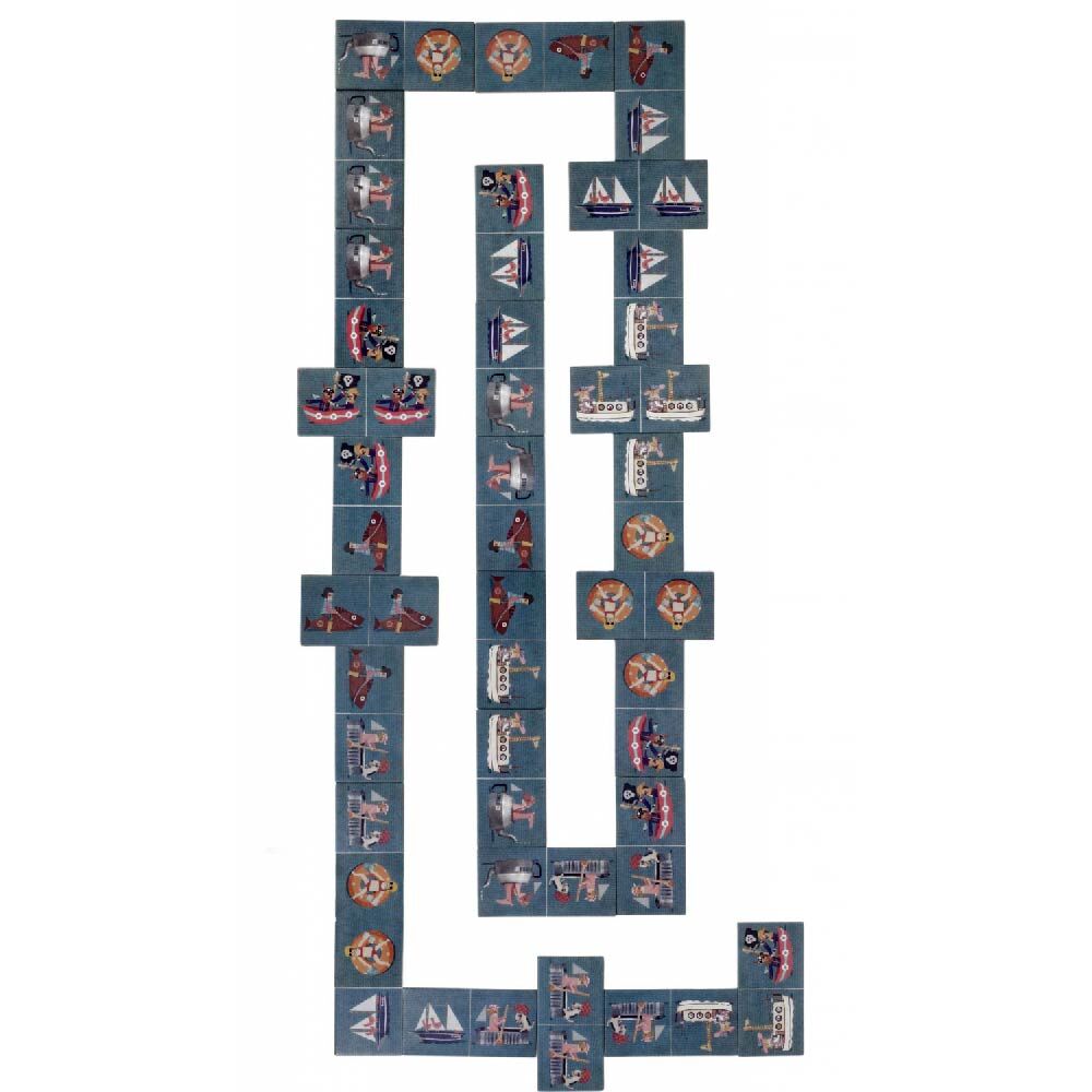 西班牙Londji-骨牌遊戲-海盜尋寶，老少咸宜，3~103歲都適合玩的原創玩具。