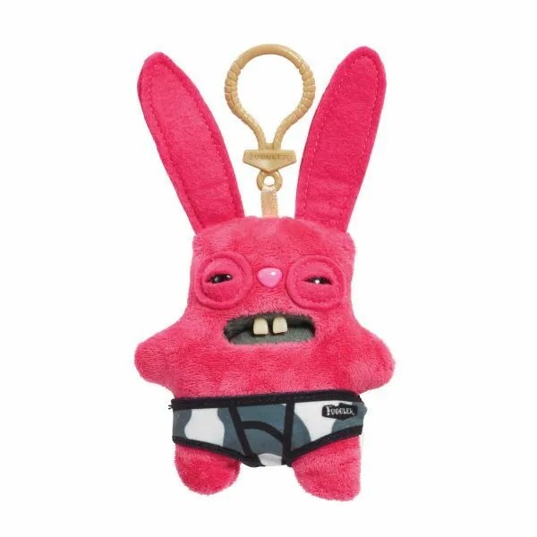 Fuggler Key Ring S4 Rabid Rabbit (Pink) 毛絨掛飾系列-底褲瘋兔怪 (粉色)