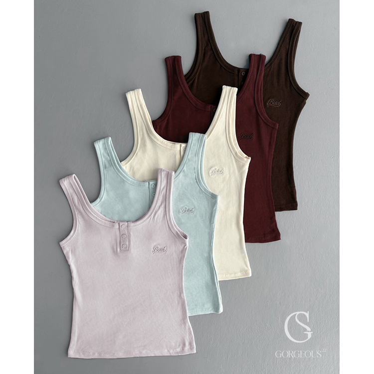 G1794  現貨「10色馬卡龍背心」