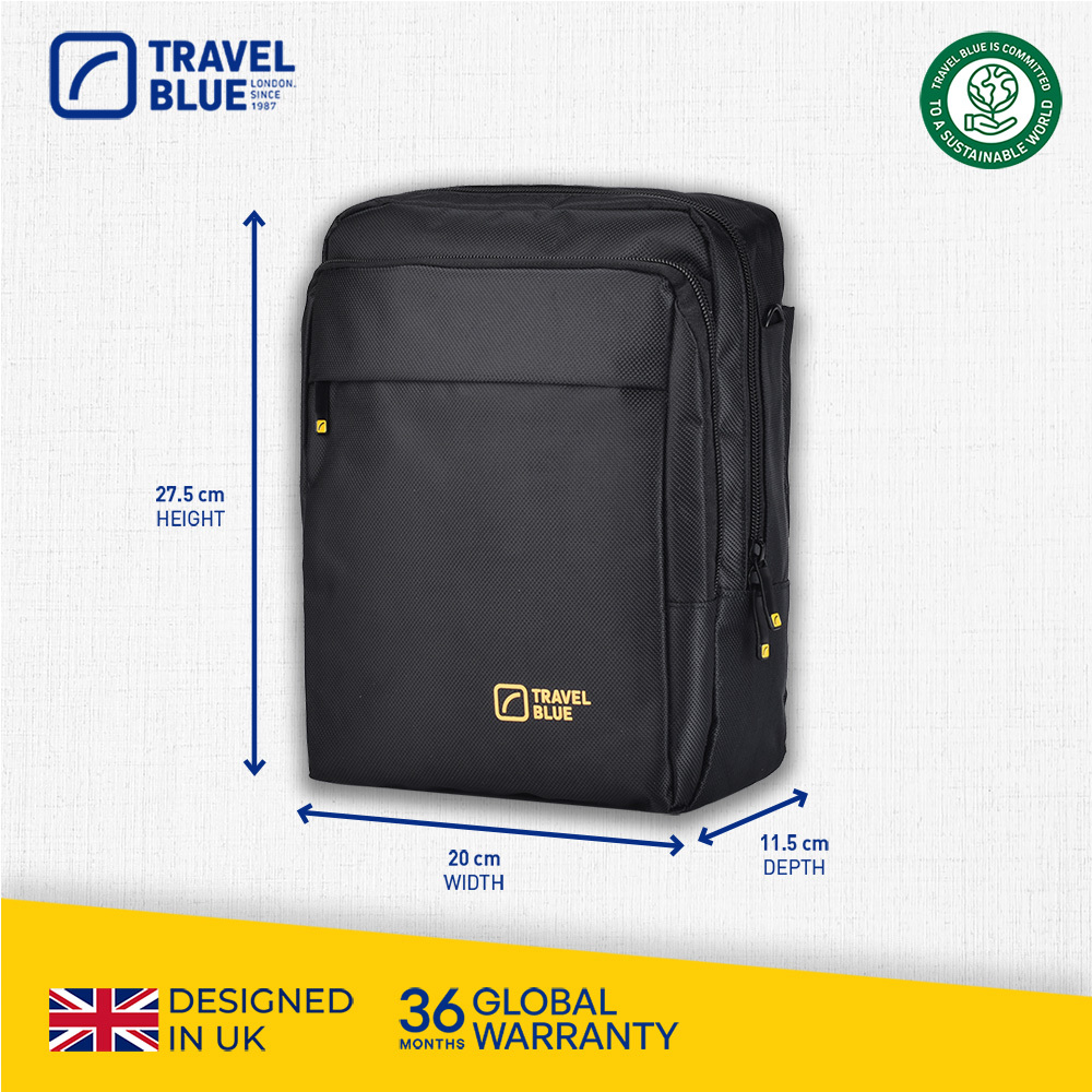 Travel Blue 藍旅】城市肩背包_TB811