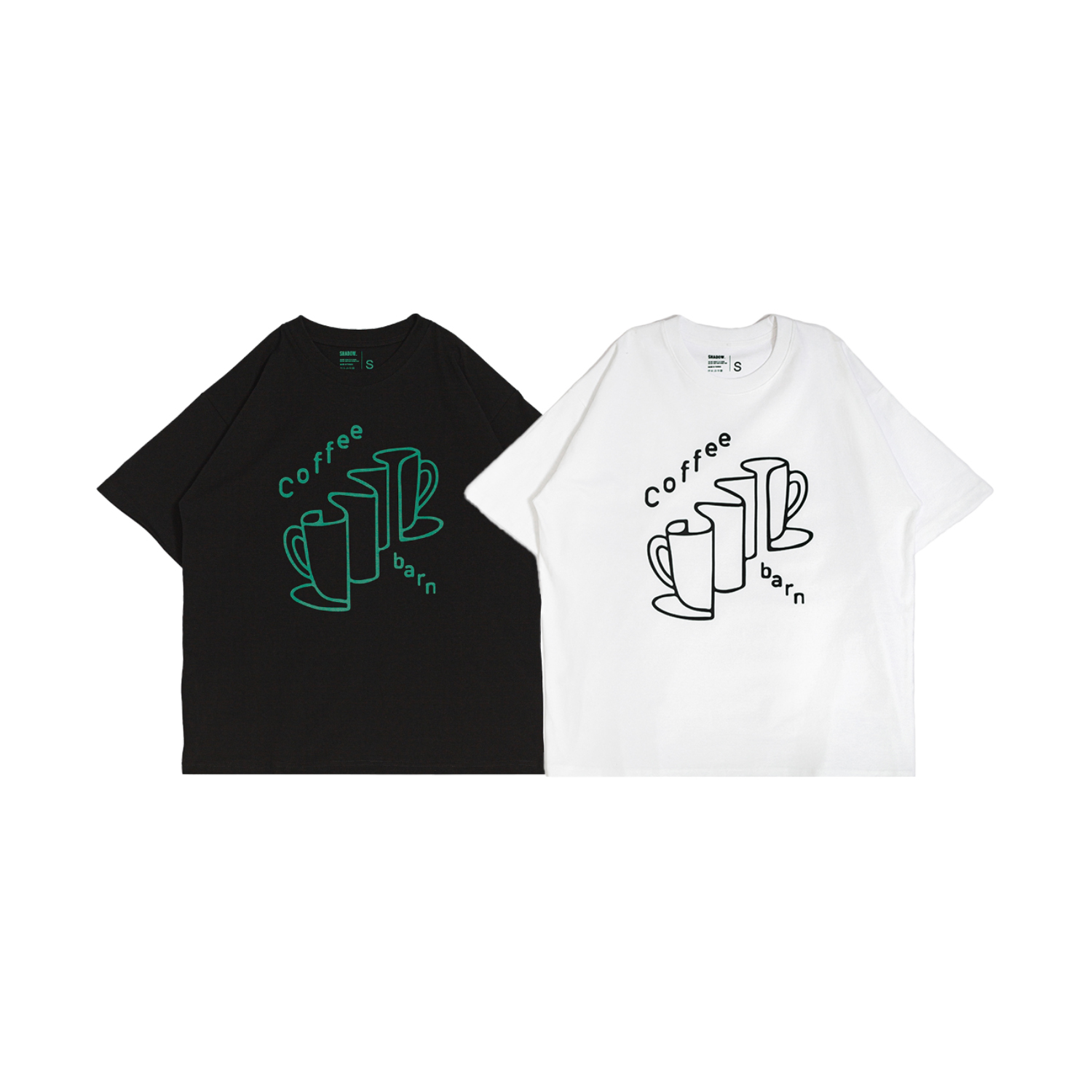 【車庫服飾】Shadow X Barn Coffee Tee