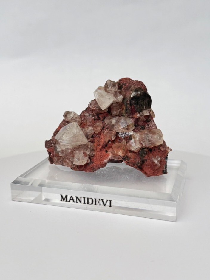 大天使連結礦頻- 琥珀紅方糖方解石 MAGCAJ176161