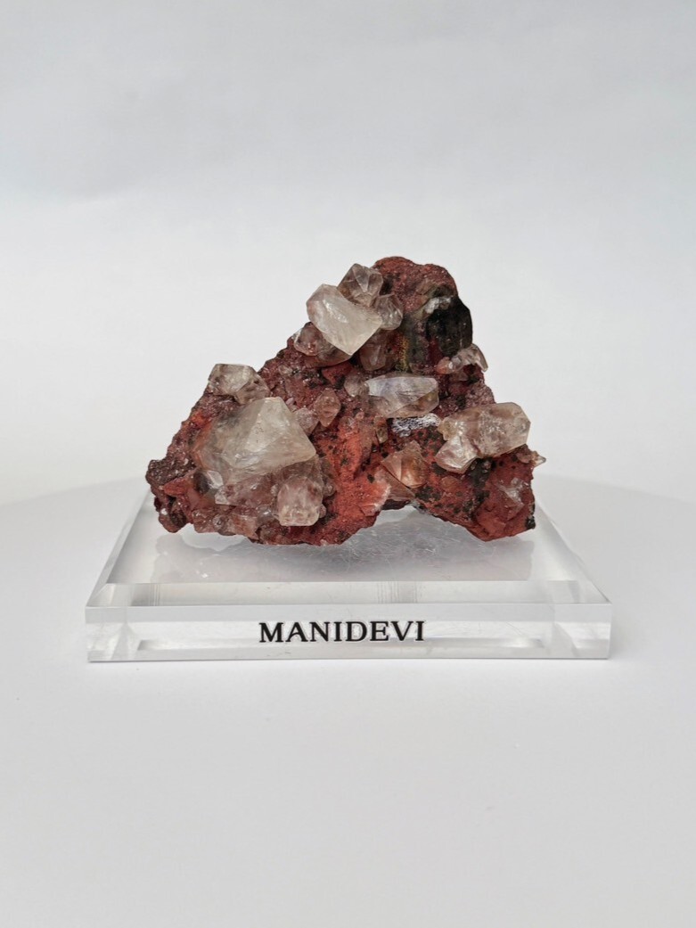 大天使連結礦頻- 琥珀紅方糖方解石 MAGCAJ176161