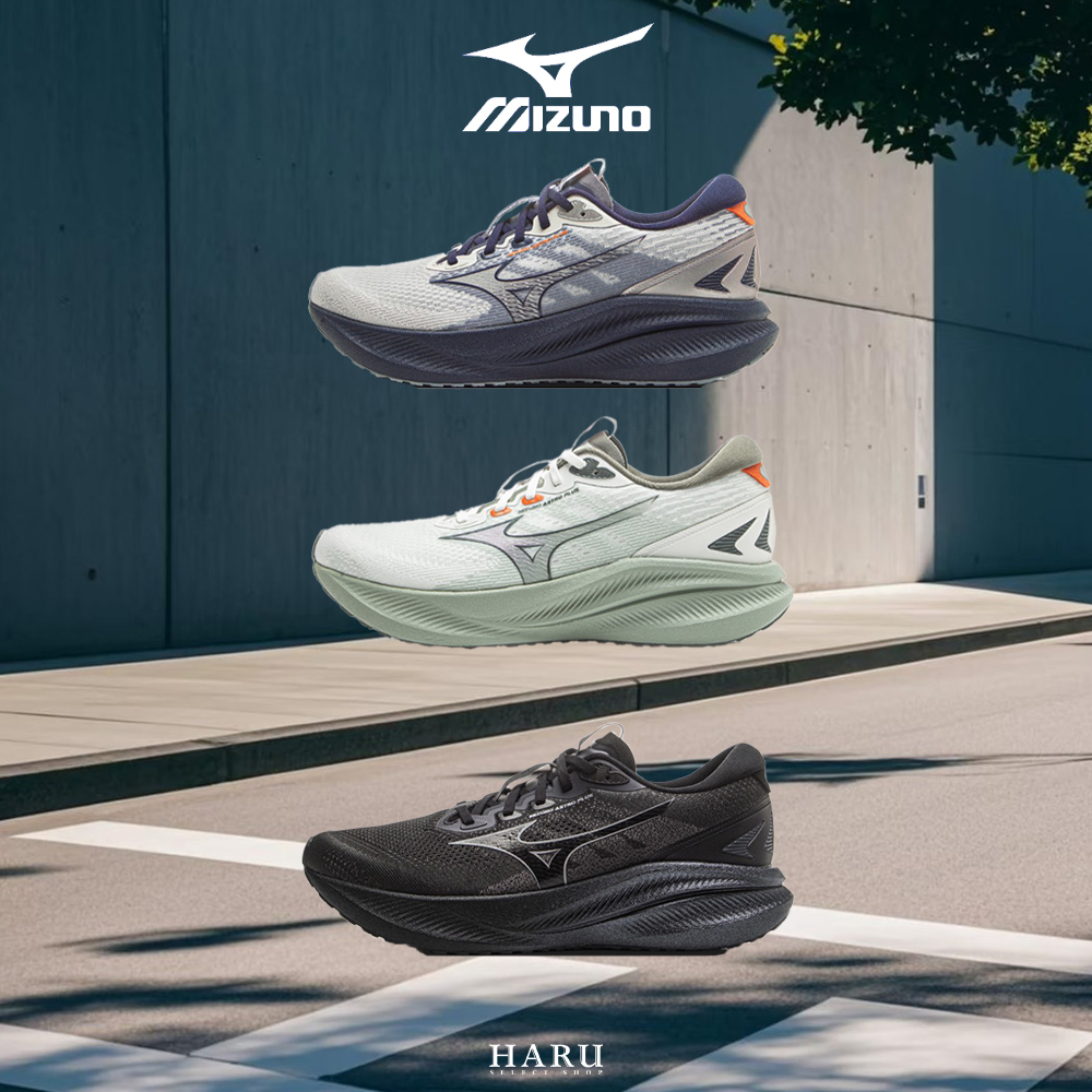 ASTROX99 美品 Mizuno 美津濃Astro Plus II HOKA平替厚底緩震全黑武士灰銀香檳白白銀y2k