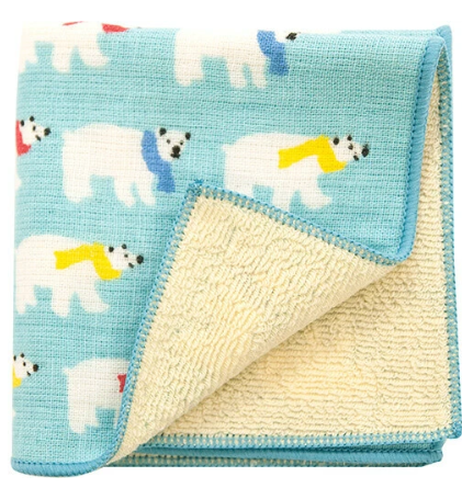 日式柔軟棉紗布雙層方巾 20x20 (日本製)