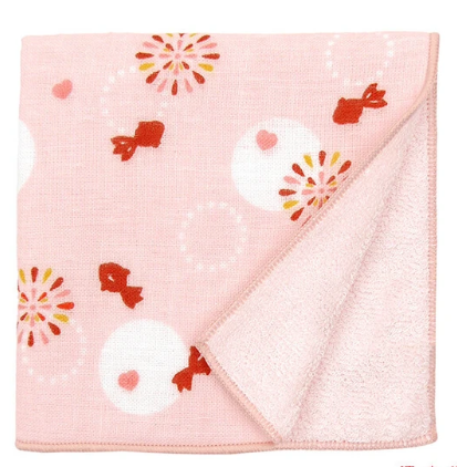 日式柔軟棉紗布雙層方巾 25x25 (日本製)