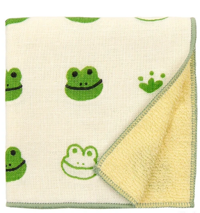 日式柔軟棉紗布雙層方巾 20x20 (日本製)