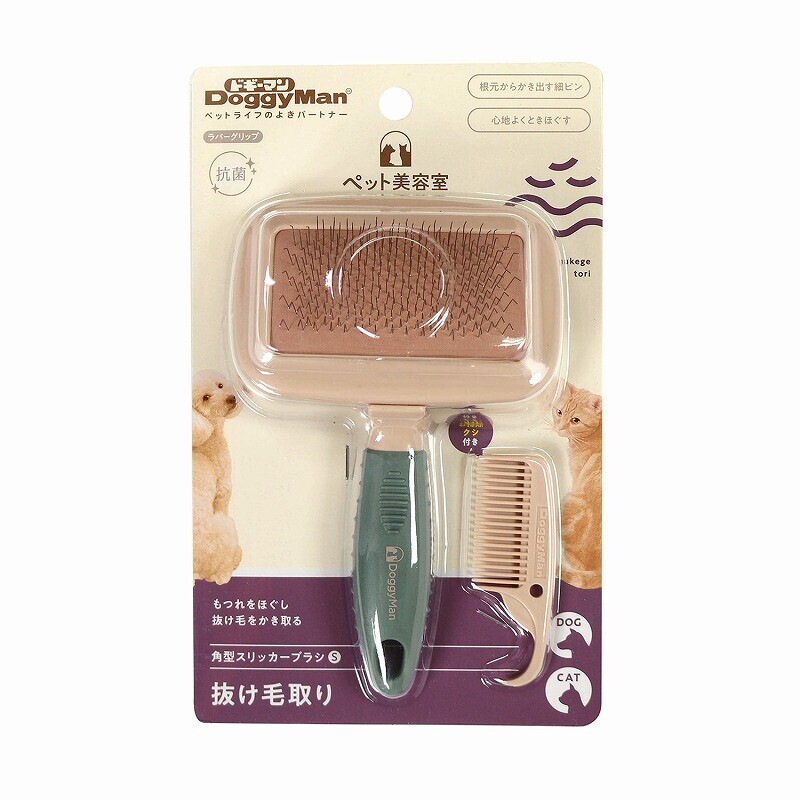 日本寵物方形梳毛刷 (非日本製)