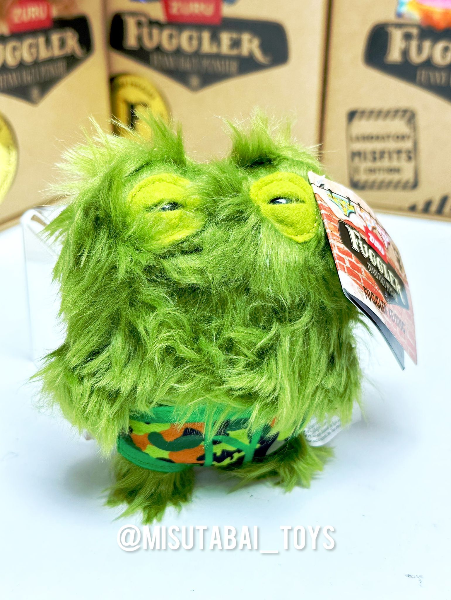 FG74188 Fuggler Key Rings S4 Count Underoo Mcgoo (Green)