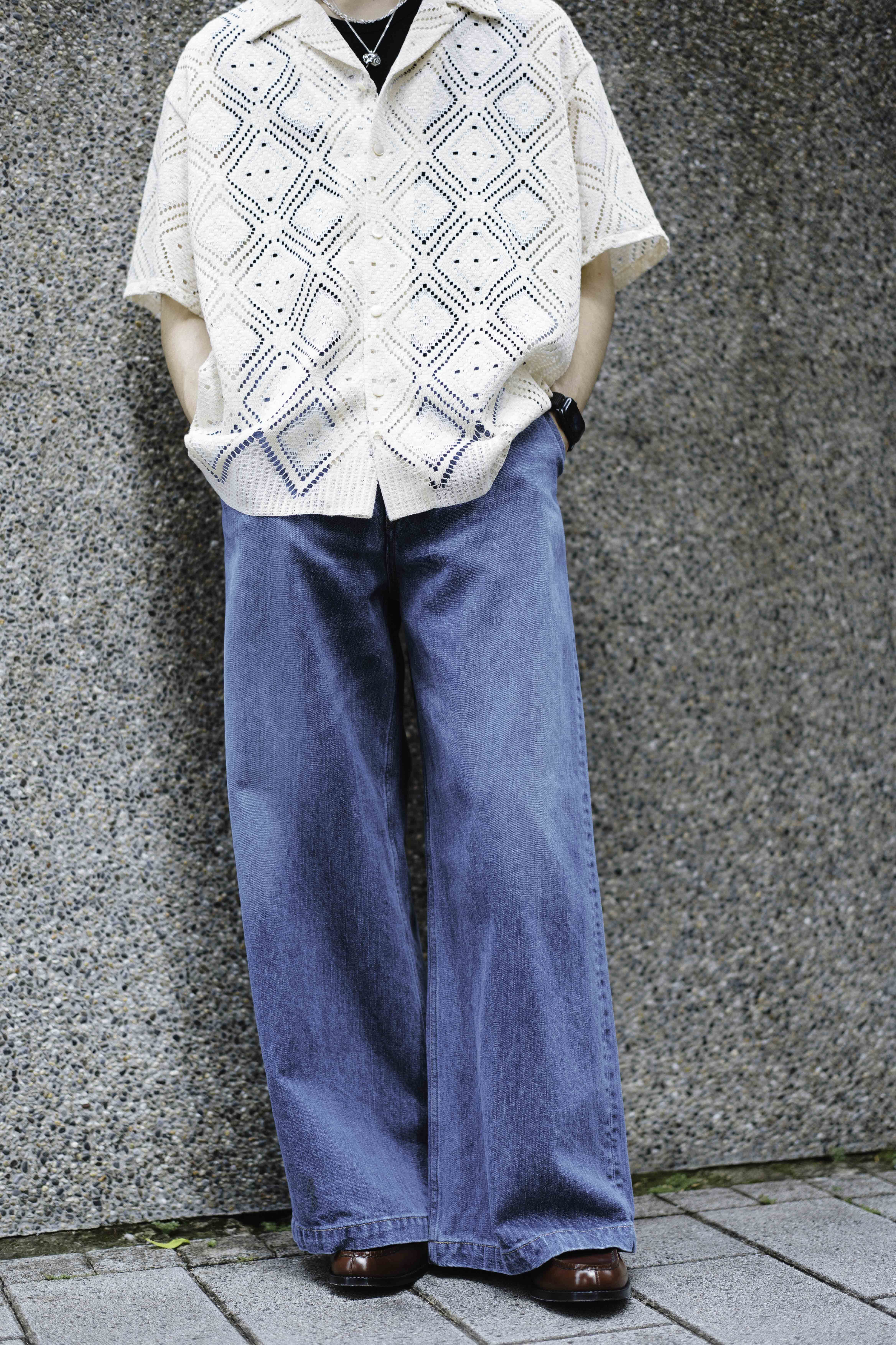 superNova. - Baggy jeans - Old vintage wash / 2COLORS