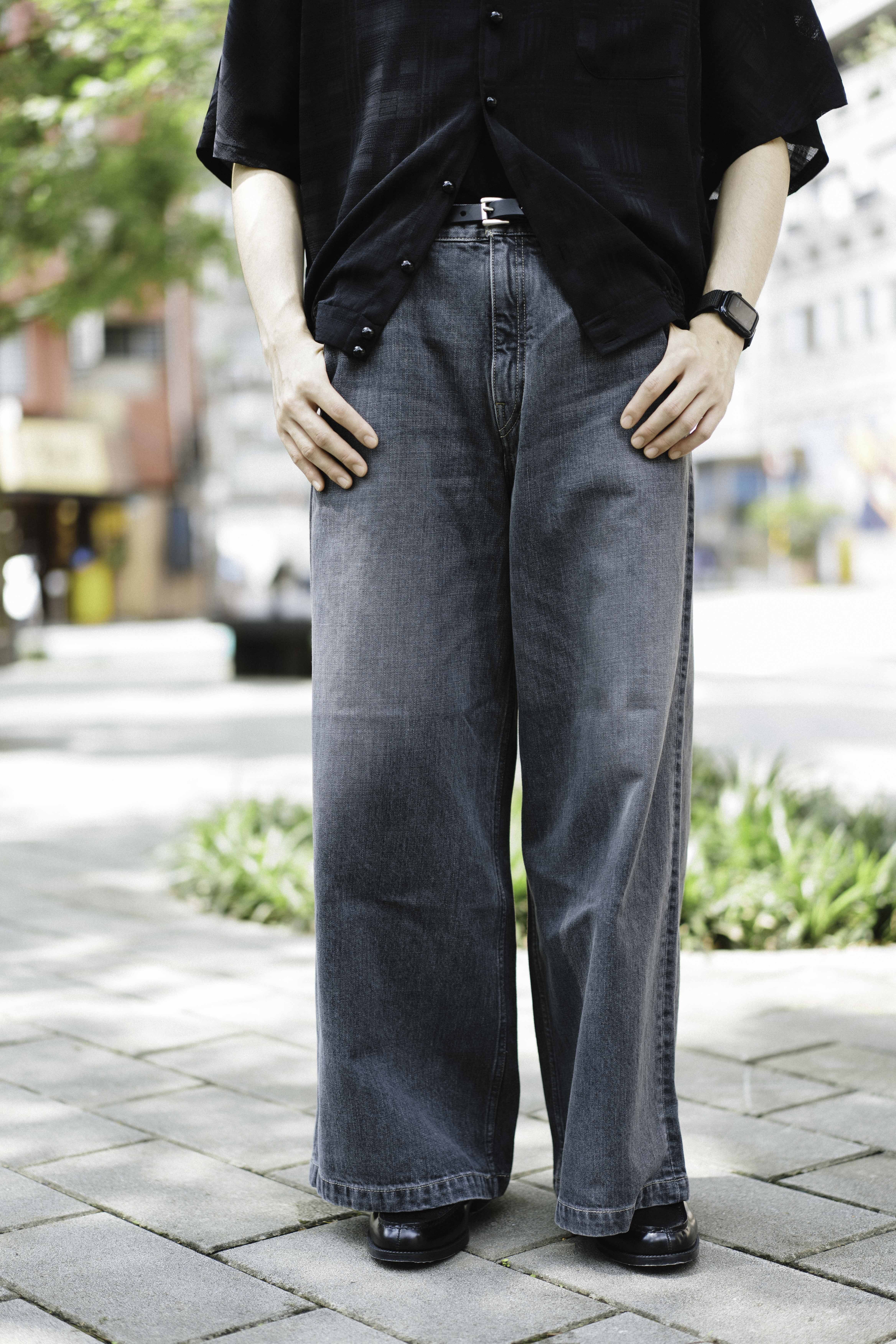 superNova. - Baggy jeans - Old vintage wash / 2COLORS