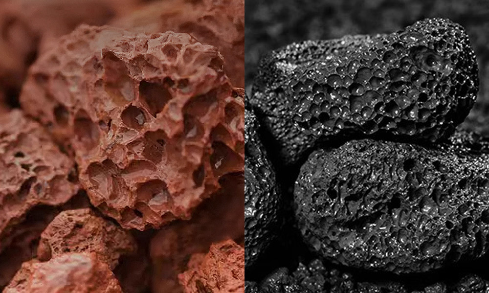 紅色與黑色火山砂擁有超微細孔，為硝化菌提供理想棲息環境，有效提升水族箱過濾效率。 天然蜂窩狀結構讓水流通暢，減少堵塞，並促進微生物穩定生長，維持水質清澈健康。