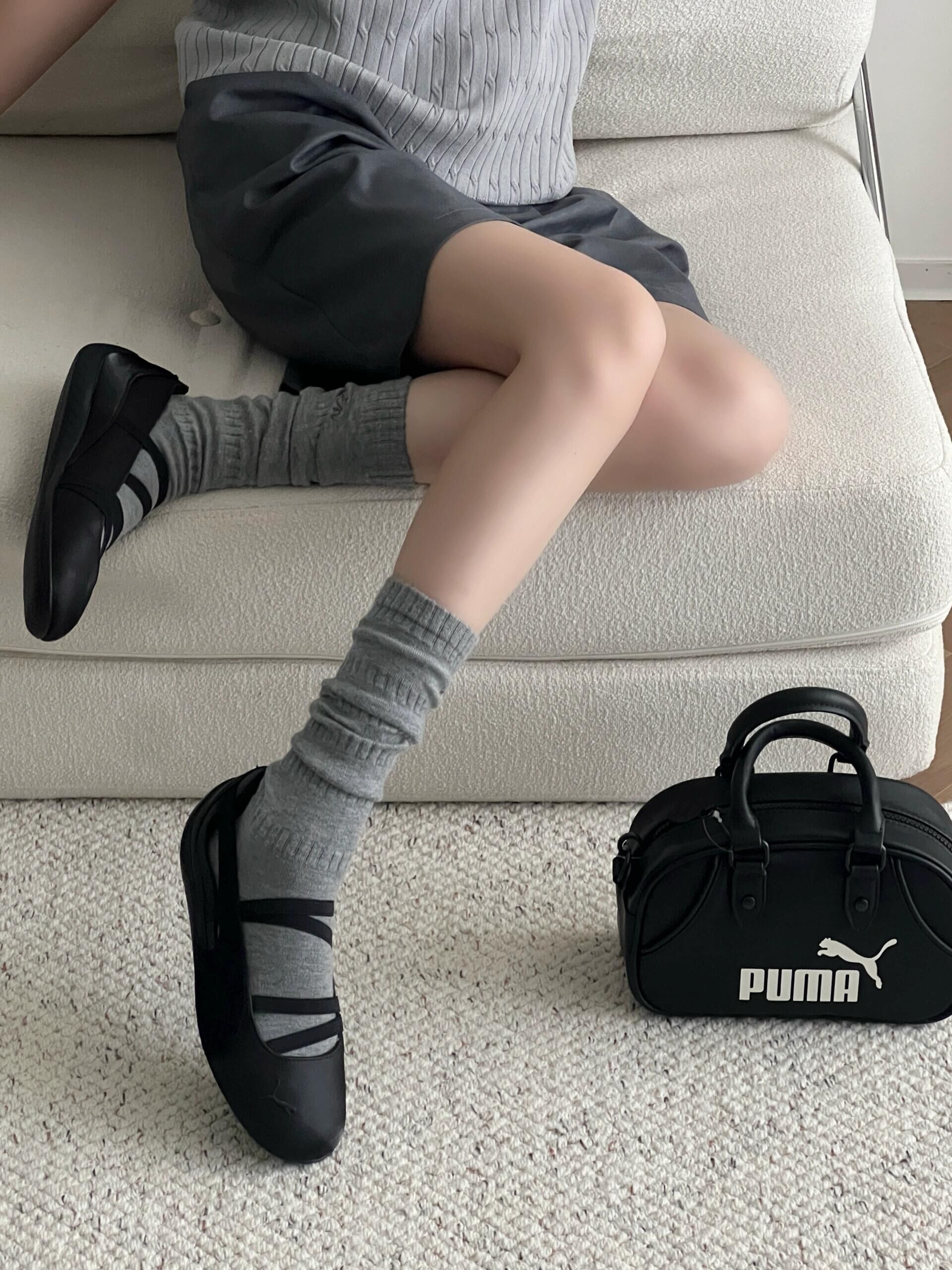 Puma Speedcat Ballet 黑天鵝 黑色 絨黑 女鞋 芭蕾舞鞋 薄底鞋 404383-01/預購