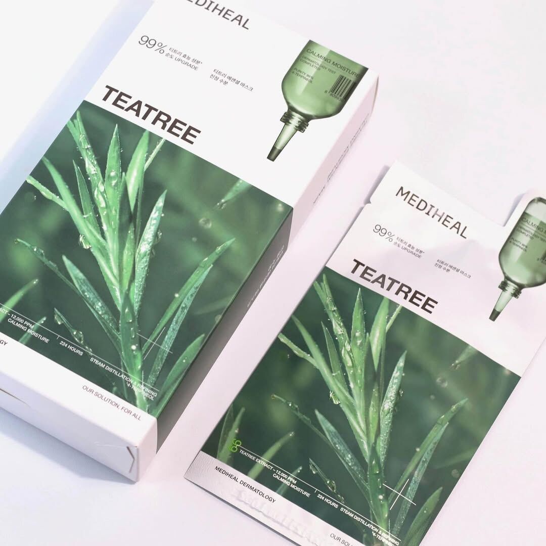 現貨專區|Mediheal 茶樹舒緩保濕面膜