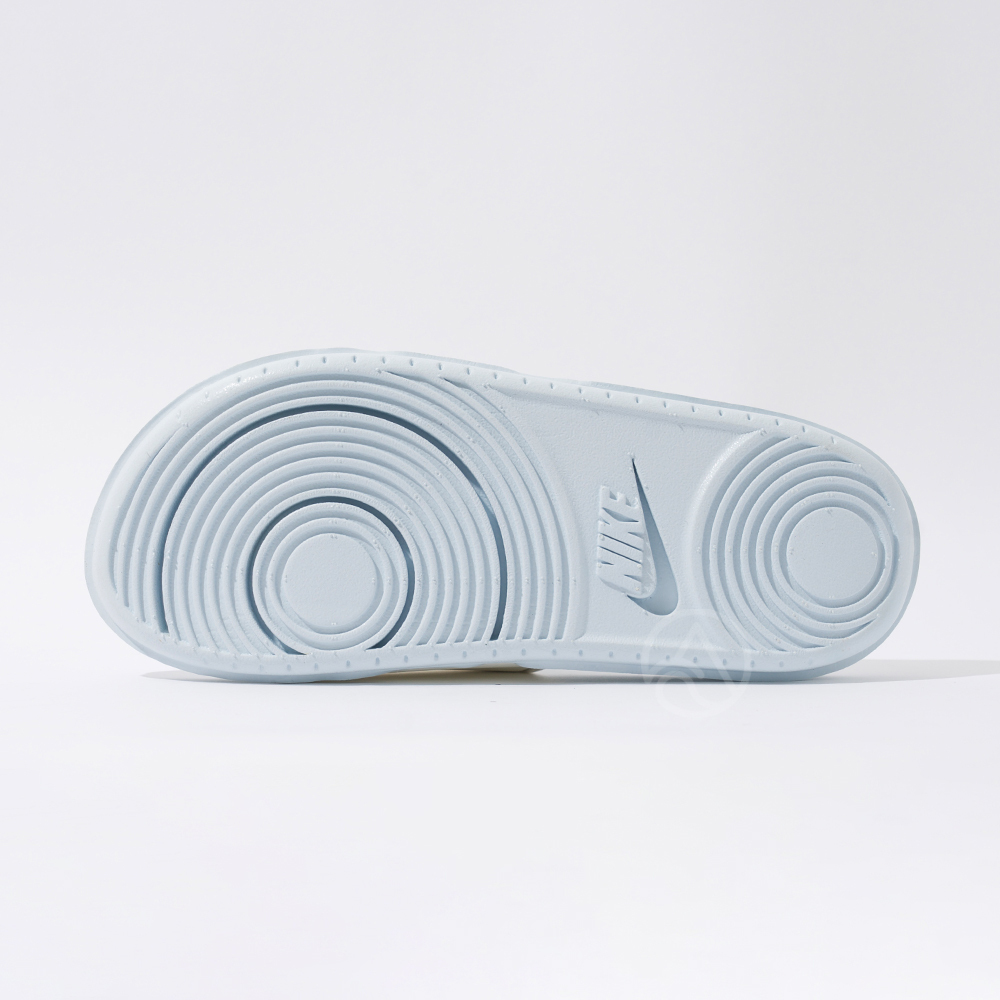 Nike Offcourt Slide Mix 女 米白藍 軟底 休閒 氣墊 運動 拖鞋 FQ7646-103