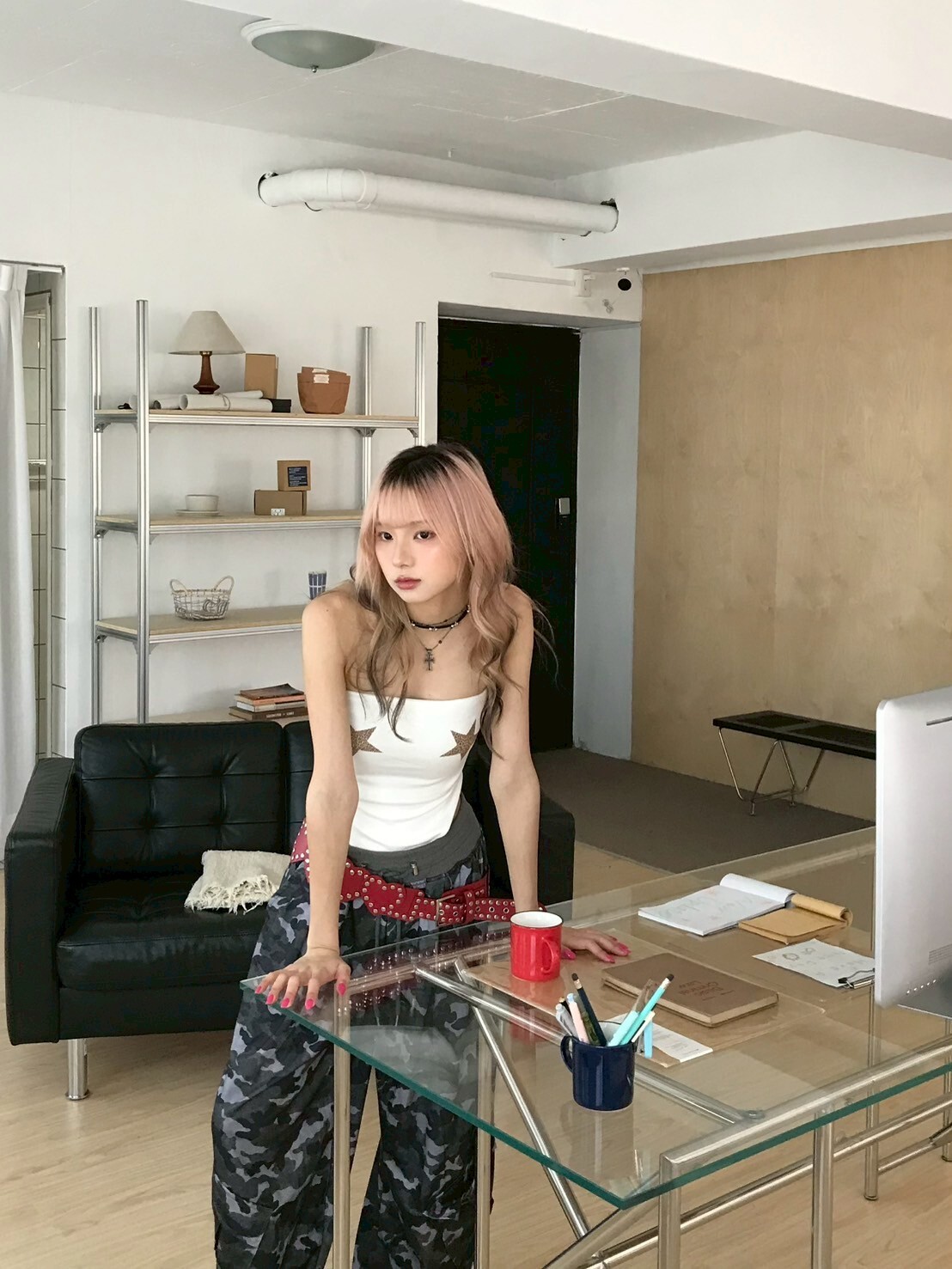 狂野日記🐆星星豹紋平口連體衣