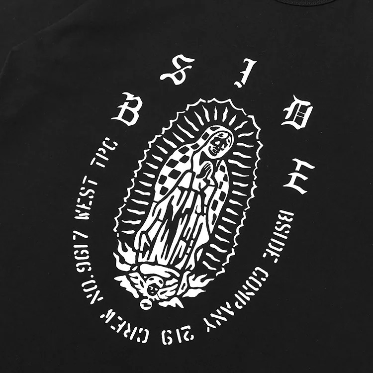 B-SIDE SKULL MARY TEE